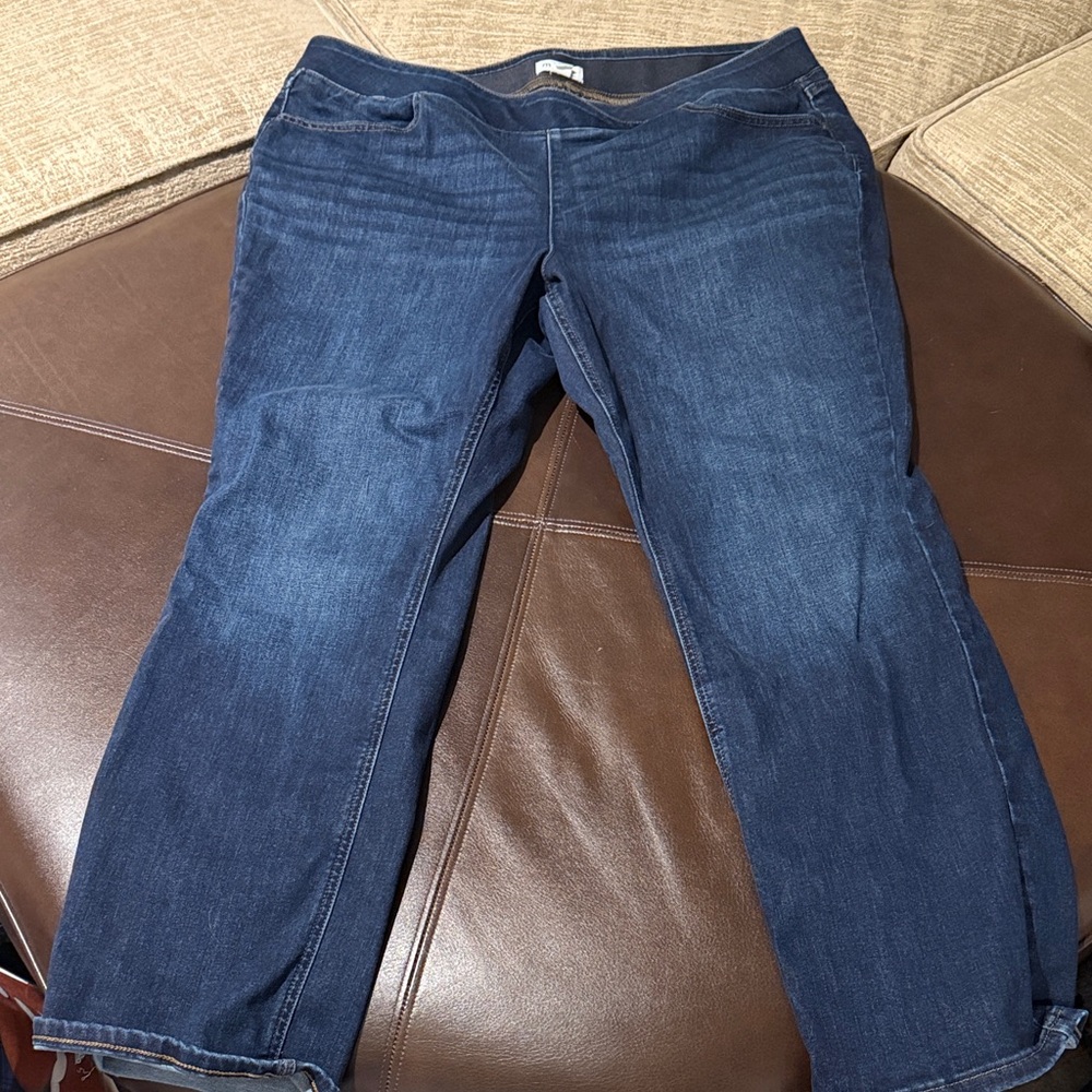 Maurices Dark Blue Straight Leg Jeans